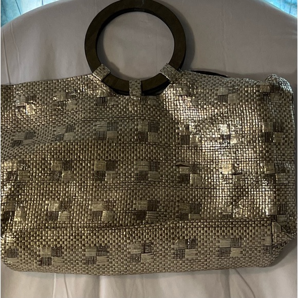 Large Silver Tote Bag - Picture 2 of 4